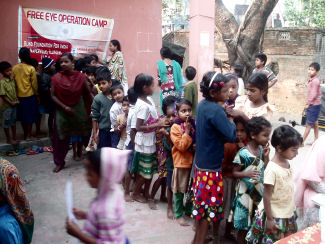 Child Sight Camp at Puri