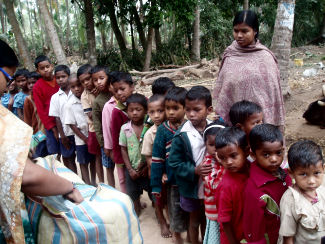 Child Sight Camp at Puri